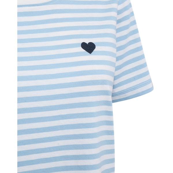 FREEQUENT - MIAN T-SHIRT OFF WHITE/BLUE BELL