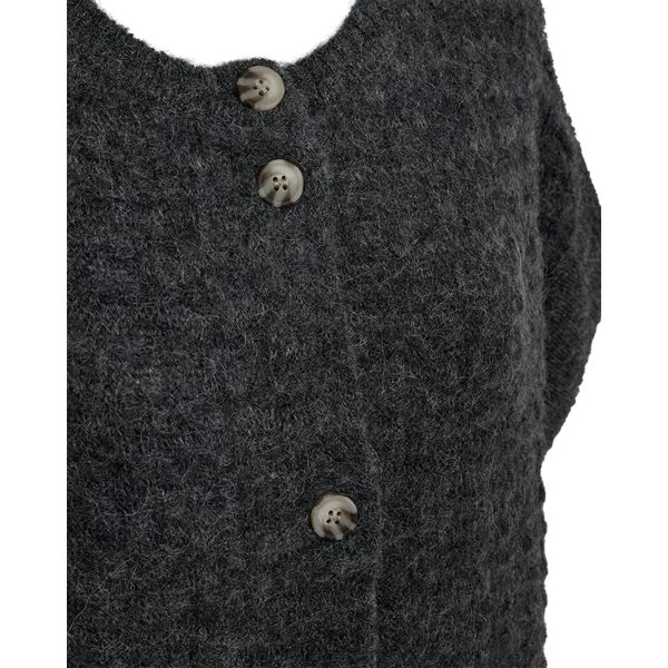 FREEQUENT - DIDO CARDIGAN GREY MELANGE