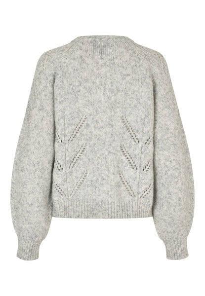 DEA KUDIBAL - SAMAR CARDIGAN GREY MELANGE