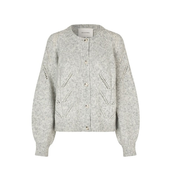DEA KUDIBAL - SAMAR CARDIGAN GREY MELANGE