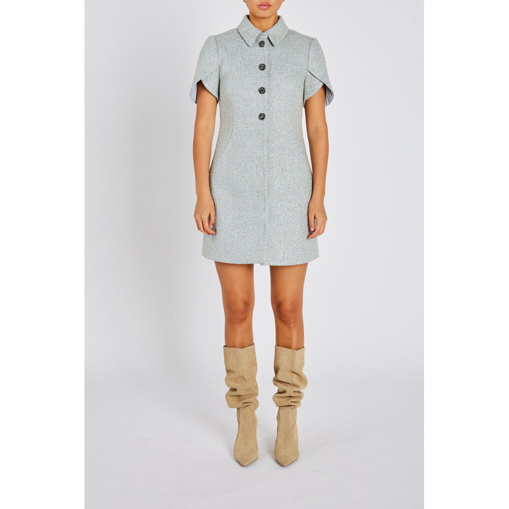 BRUUNS BAZAAR - ZENDIA KJOLE LIGHT BLUE