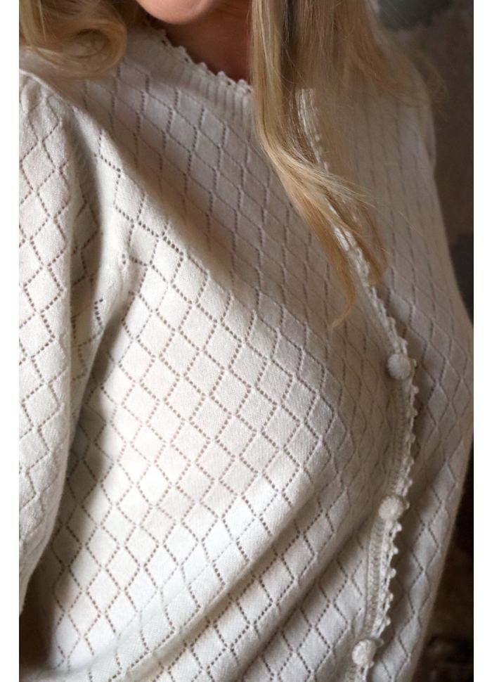 O'TAY - FELICIA BLOUSE WHITE