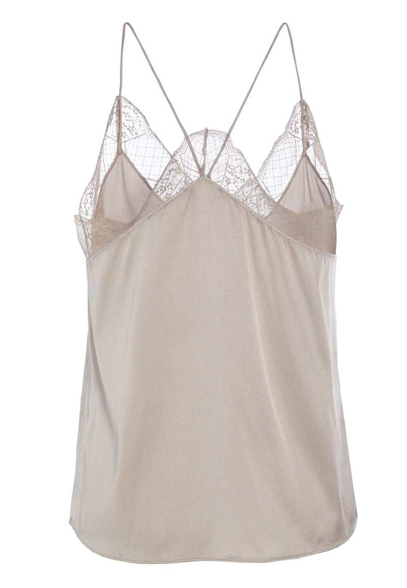 DEA KUDIBAL - ALIDA TOP TAUPE