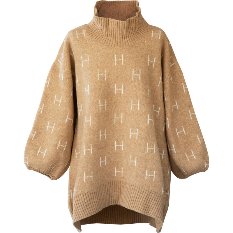 HÉST - FAM LONG SWEATER BEIGE