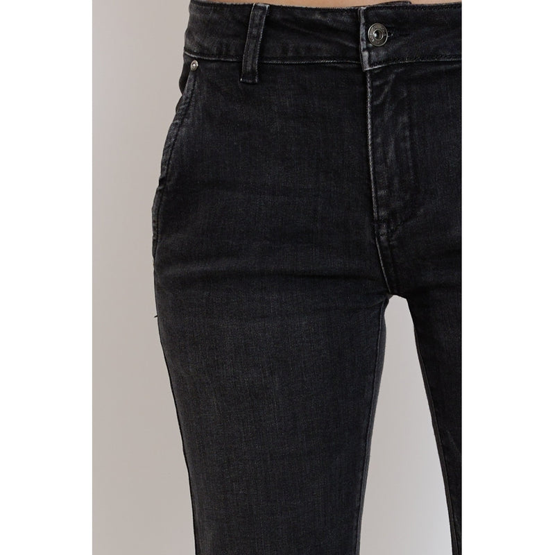 MARTA - JEANS MED FLARE SORT