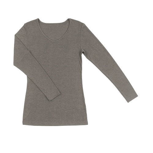 JOHA - SARA  L/S T-SHIRT SAND