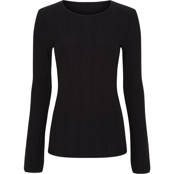 TIM & SIMONSEN - FRYD BLUSE SORT