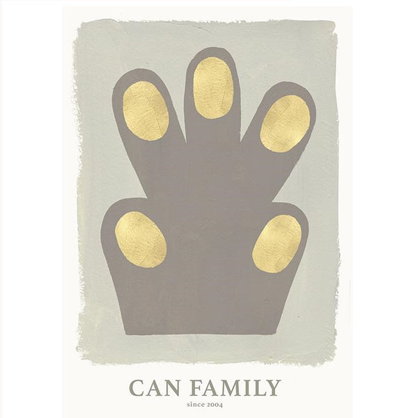 CAN FAMILY - HAND GREEN 50x70