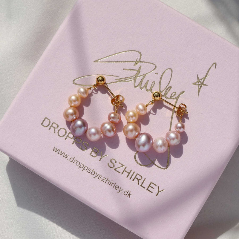 DROPPS BY SZHIRLEY - PEARLSTRING EARRING COLOR