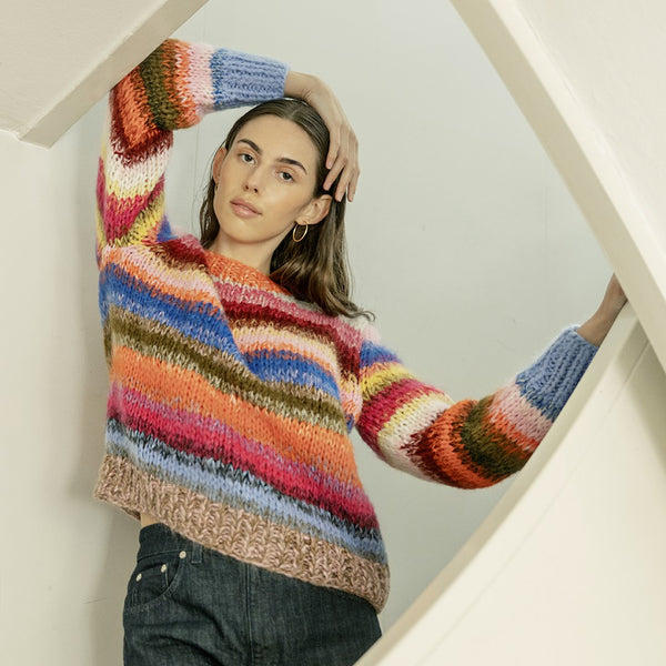 DAWN AND DARE - VENEDA MULTI STRIPE