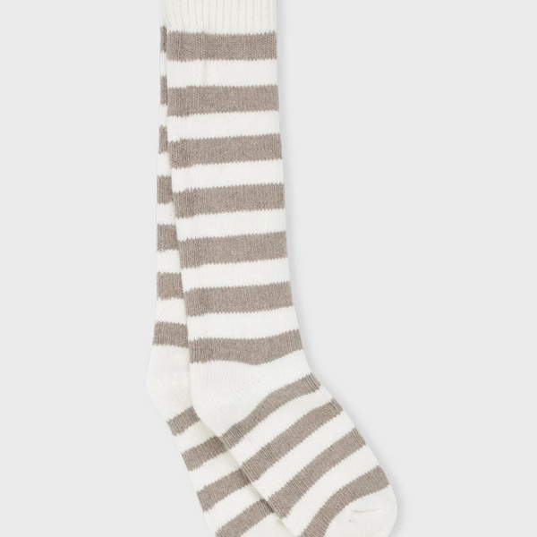 MOSHI MOSHI - POLAR STRIPE ECRU/TAUPE
