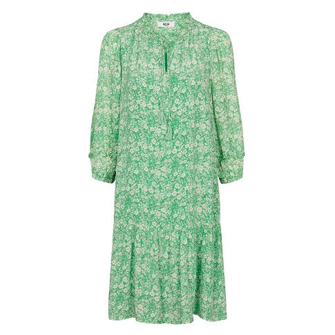 MOLIIN - FAIZA KJOLE BRIGHT GREEEN